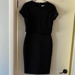 Elegant Black Dress Calvin Klein